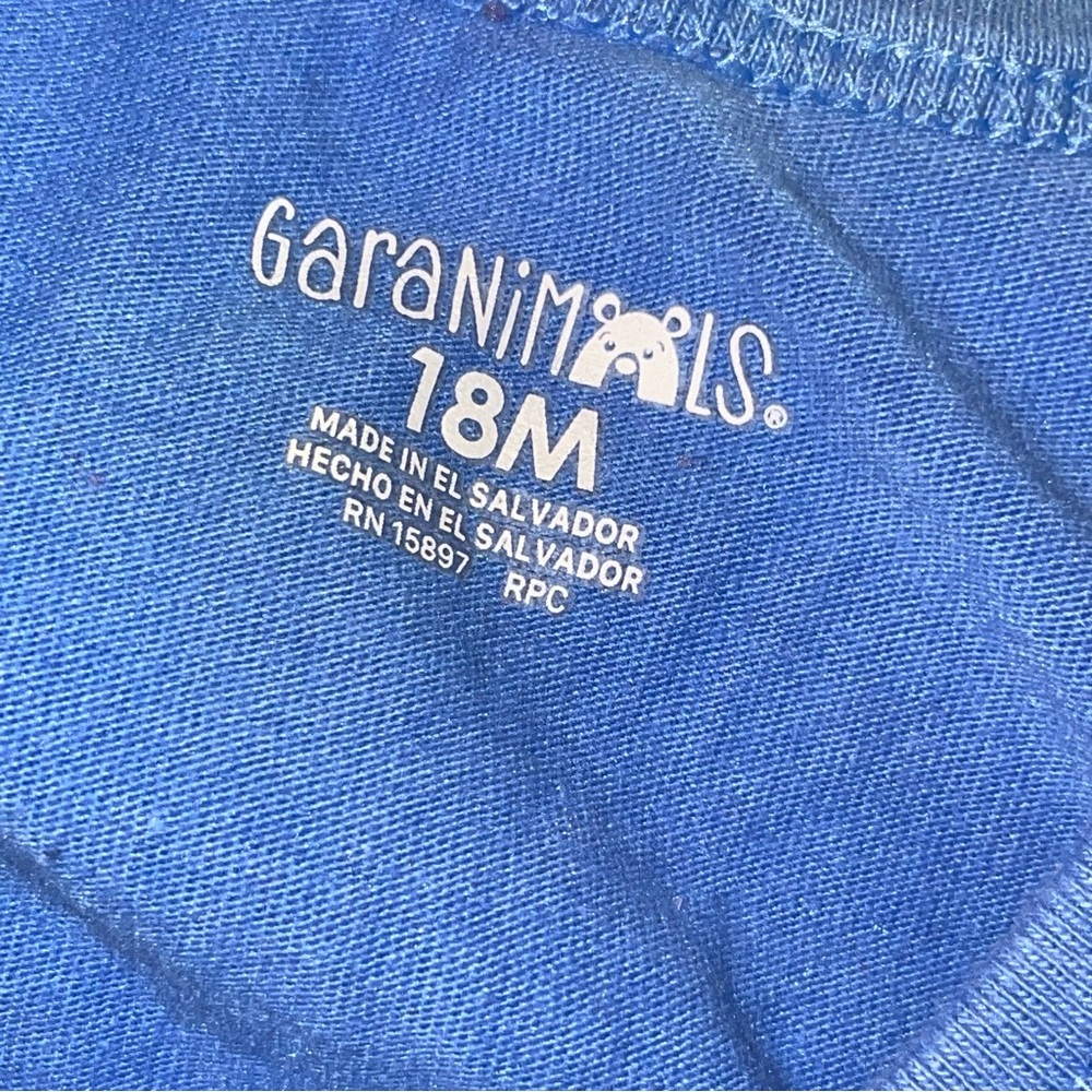 KIDS BUNDLE! Garanimals Kids Tee - Blue and White - Picture 8 of 8
